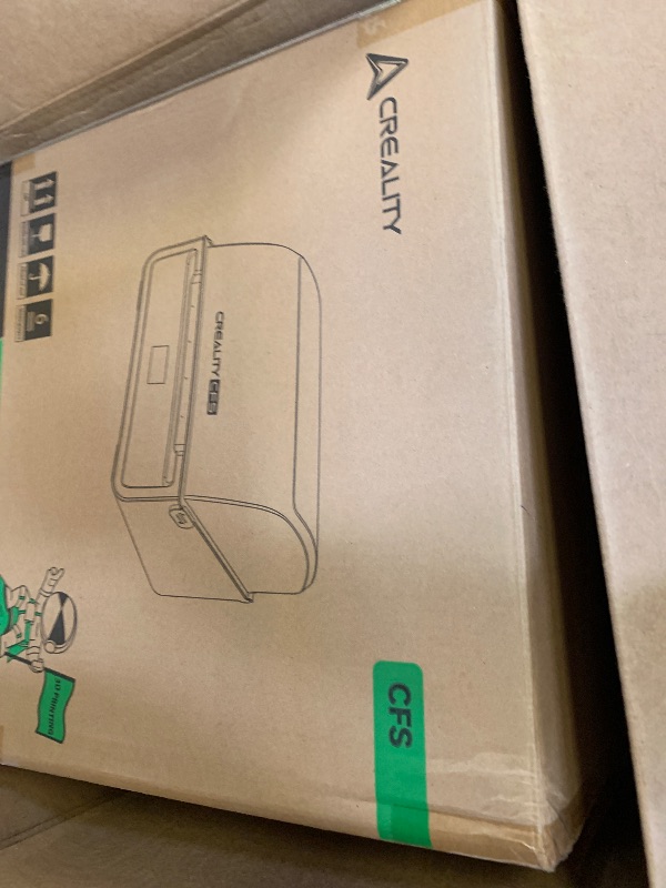Photo 1 of Official Creality K1 Series CFS Upgrade Kit with CFS, Multicolor Printing Upgraded Accessories and Creality Filament System for Older Versions K1 SE, K1, K1C, K1 Max 3D Printers with Integrated Nozzle