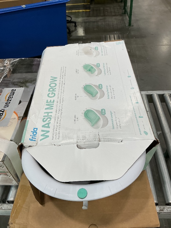 View 2 of **Missing accessories **Frida Baby 4-in-1 Grow-with-Me Baby Bathtub, Baby Tub for Newborns to Toddler with Removable Bath Seat & Backrest for Bath Support in Tub