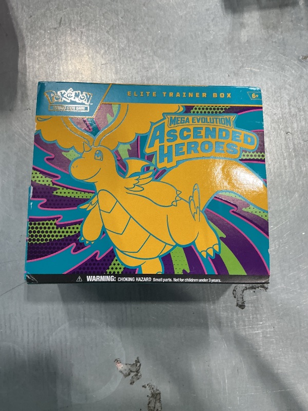 Photo 1 of Pokémon TCG: Mega Evolution—Ascended Heroes Elite Trainer Box