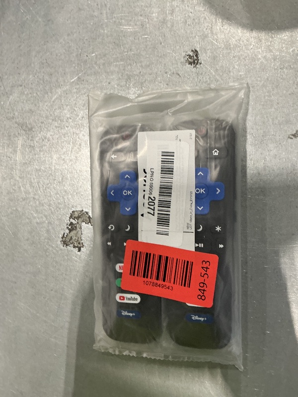 Photo 1 of (Pack of 2) Replacement Remote Control Only for Roku TV, Compatible for TCL Roku/Hisense Roku/Onn Roku/Sharp Roku/Element Roku/Westinghouse Roku/Philips Roku Smart TVs (Not for Roku Stick and Box)