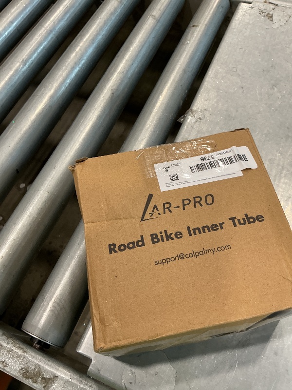 Photo 1 of (6-Pack) AR-PRO 28" 700x20-25c Replacement Road Bike Inner Tubes with 80mm Presta Valves and Free 2 Tire Levers - Bike Tubes for 700x20c, 700x23c, and 700x25c Road Bike Tires
