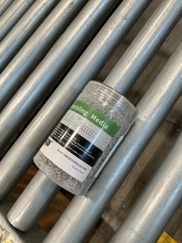 Photo 1 of 1/8" Ceramic Tumbling Tumbler Tumble Media Fast Cut Deburr Tumbling Media - 2 LBS (Clean, Dry and Store) for use in Vibrating Tumbler or Rotating Tumblers