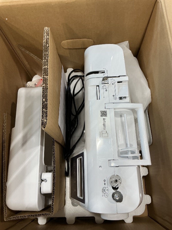 Photo 1 of ***UPDATED 8/15*** Brother SE700 Sewing and Embroidery Machine, Wireless LAN Connected, 135 Built-in Designs, 103 Built-in Stitches, Computerized, 4" x 4" Hoop Area, 3.7" Touchscreen Display, 8 Included Feet, White