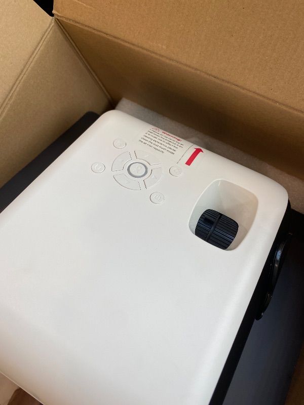 Photo 1 of 2000 ANSI Official Licensed Google TV Outdoor Projector 4K Full HD, Smart Projector with Wifi and Bluetooth, Auto Focus, Dolby Sound,Built-in Apps,HAPPRUN Indoor Home Theater for Phone/TV Stick/PC/PS5