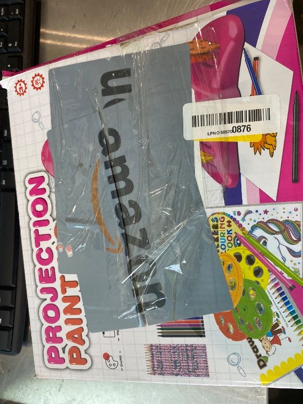 Photo 1 of *See Clerk Notes* Sumsoltic Drawing Projector for Kids, Art and Craft Kit,Including Colored Pencils, Crayons, Coloring Books, Toys for 3+ Year Old Girls (Pink Drawing Kit v2)