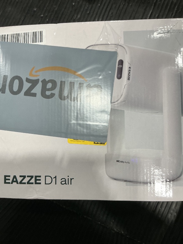 View 2 of [HEAVILY USED] Aurzen EAZZE D1 air Smart Portable Projector, USB-C Powered, Native 1080P