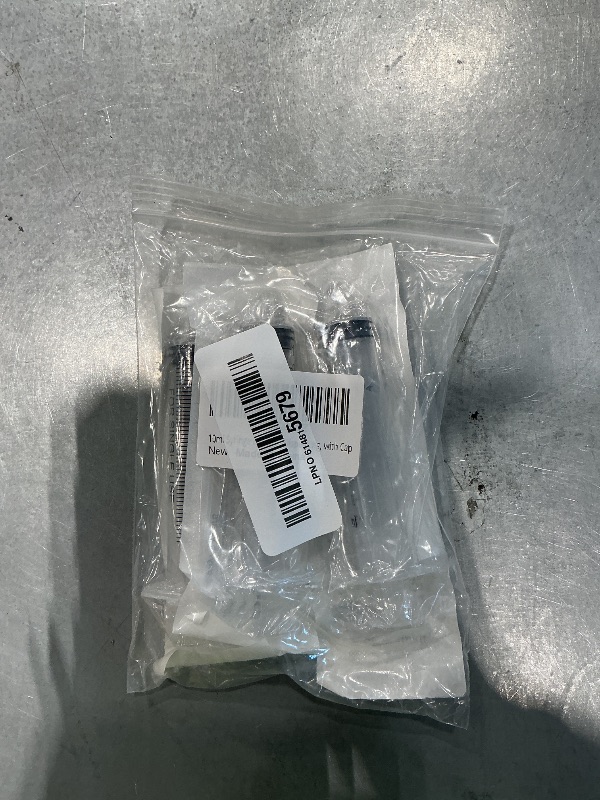 Photo 1 of 10ml Syringe for Liquid, Oral, Scientific Labs, Measurement, Dispensing, with Cap- 3 Pack