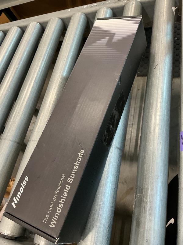 Photo 1 of *** used*** Nmoiss [Vinyl Coating Heat Shield] Windshield Sun Shade Umbrella, Compatible with Ford F150 F250 F350 All Models, F-Series Truck Accessories to Block UV Rays, Reduce Heat & Protect Interior