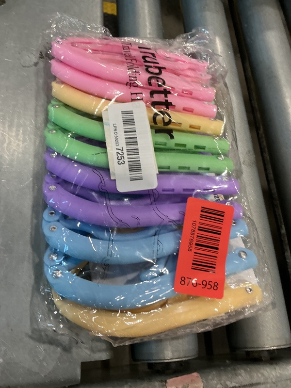 Photo 1 of 10 Pcs Travel Hangers Cruise Ship Essentials Accessories Portable Folding Clothes Hanger Foldable Drying Rack