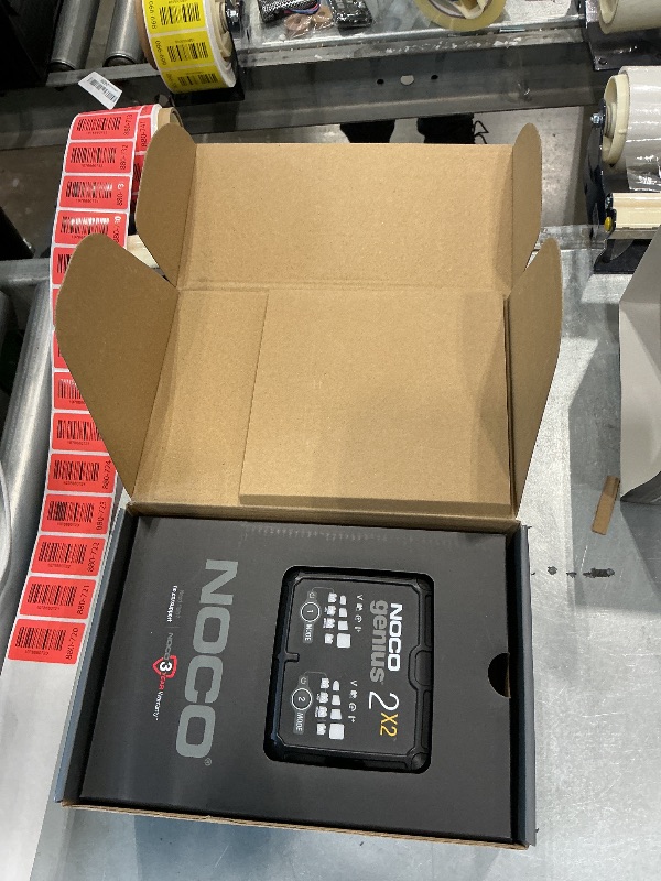 View 3 of [SOLD FOR PARTS] NOCO GENIUS2X2 6/12V 2-Bank Battery Charger
