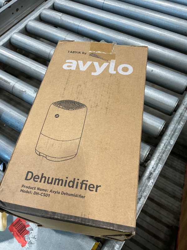 Photo 1 of [SOLD FOR PARTS] TABYIK 35 OZ Dehumidifier for Bedroom RV, Quiet with Auto Shut Off, White