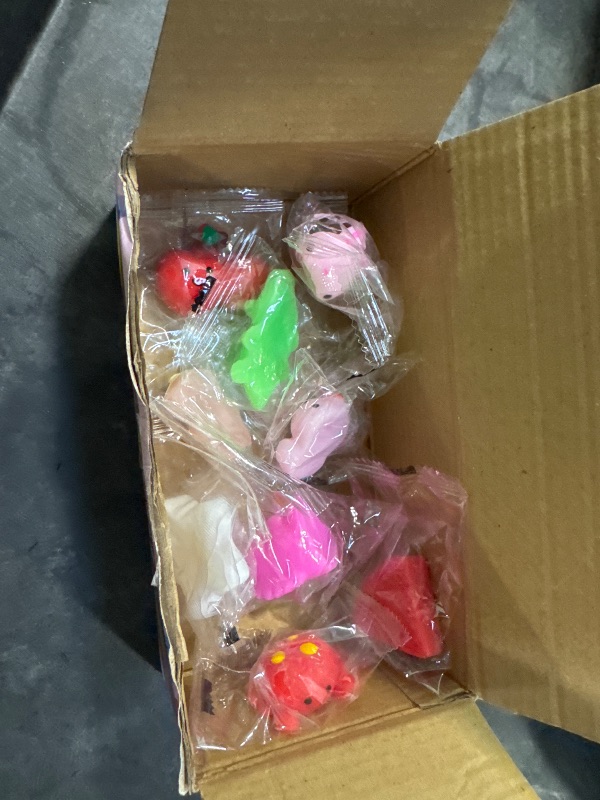 Photo 1 of ***9 COUNT****MISSING***JOYIN Mochi Squishy Toys Set, Random 25 Pack Mini Squishy Mochi, Party Favors for Kids, Kawaii Stress Relief Toys, Basket Stuffers, Goodie Bags Fillers, Birthday Gifts, Classroom Prizes