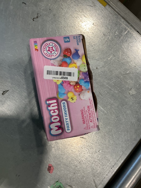 Photo 1 of ***9 COUNT****MISSING***JOYIN Mochi Squishy Toys Set, Random 25 Pack Mini Squishy Mochi, Party Favors for Kids, Kawaii Stress Relief Toys, Basket Stuffers, Goodie Bags Fillers, Birthday Gifts, Classroom Prizes