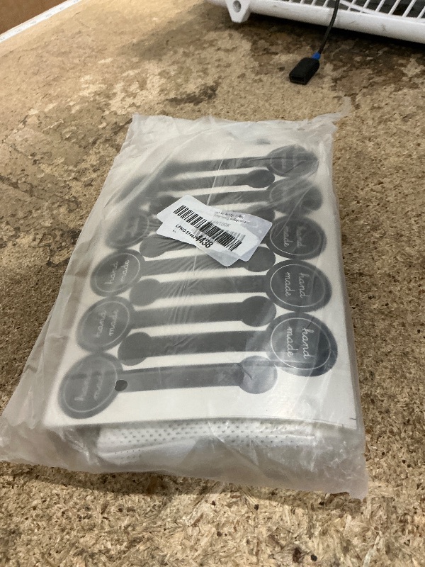 Photo 1 of (200Pcs)100pcs Translucent Plastic Bags/Bakery Bags with 100pcs Hand made Stickers for Cookie Cake Chocolate Candy Snack Wrapping Good for Bakery Party Supplies