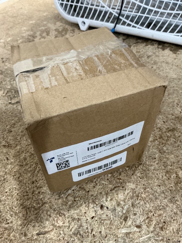 Photo 1 of 1/16 Wire Rope, 304 Stainless Steel Cable, Aircraft Cable, Steel Wire, 328FT with 150Pcs Crimping Sleeves, Clothes Line Wires, Trellis Wire, 7x7 368lbs Breaking Strength