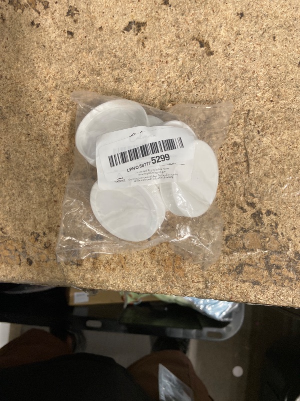 Photo 1 of (6-Pack) Calvana 53mm Reusable Water Jug Caps, Lids for 3 and 5 Gallon Water Jug, Water Bottle Cover Screw Top, Compatible with American Maid Plastic Water Bottles and Jugs Ranging, PP Material, White