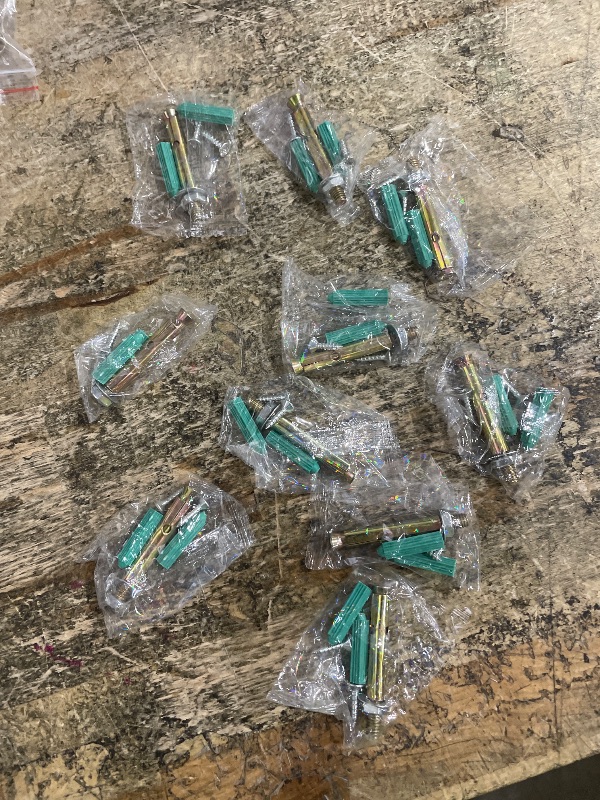 Photo 1 of 10 expansion bolts hex head screw