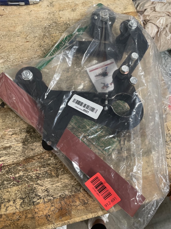 Photo 1 of **MISSING HANDLE AND A BEARING** Belt Sander Attachment Grinder YSJWAER - Adapter Angle Grinder Sanding Attachment Polisher 5/8-11 Thread