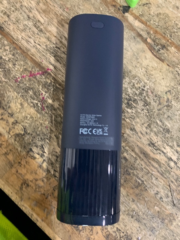 Photo 1 of Electric Wine Opener, Stainless Steel
