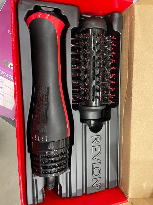 Photo 1 of **SEE NOTES***REVLON One-Step Volumizer Plus Hair Dryer and Styler | More Volume, Less Damage, and More Styling Control for Easy and Fast Salon-Style Blowouts, Plus Travel Friendly (Black)
