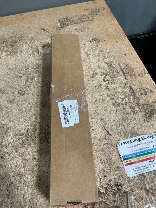 Photo 1 of 1 Pack Gold Spring Tension Curtain Rod 28-48 Inches