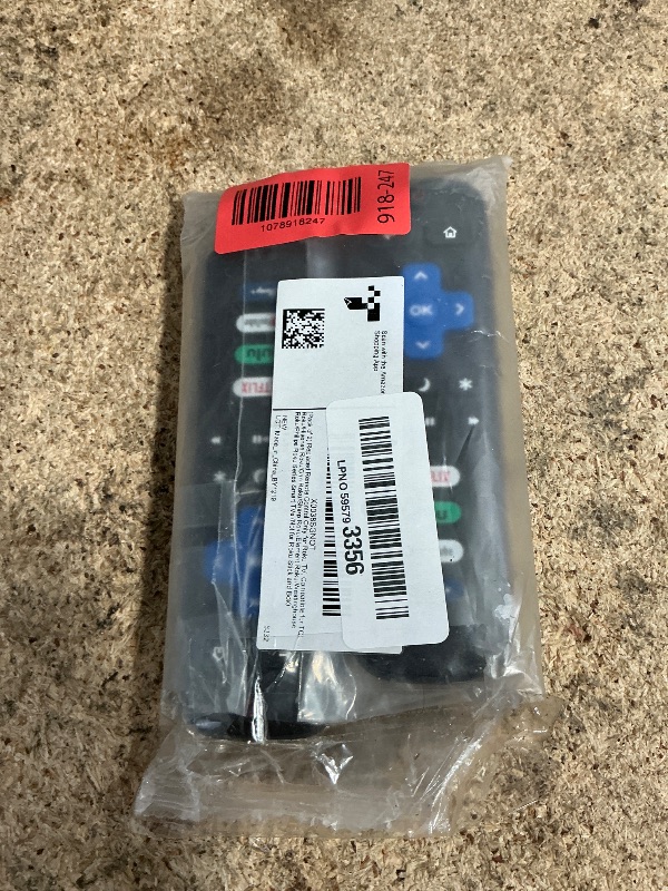 Photo 1 of (Pack of 2) Replacement Remote Control Only for Roku TV, Compatible for TCL Roku/Hisense Roku/Onn Roku/Sharp Roku/Element Roku/Westinghouse Roku/Philips Roku Smart TVs (Not for Roku Stick and Box)