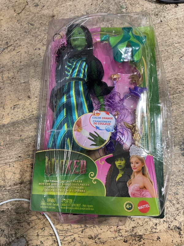 Photo 1 of ?Mattel Universal Pictures’ Wicked Get Ready with Elphaba Doll Set