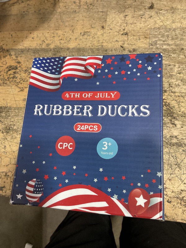 Photo 1 of **MISSING A COUPLE PIECES** 4th of July Rubber Ducks for Jeeps Ducking 24PCS 4th of July Party Favor
