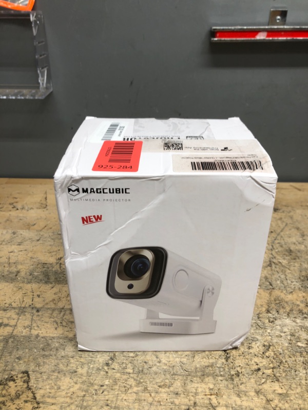 Photo 1 of ?Auto Focus&1080P?Magcubic Mini Smart Projector with 4K Support, Portable Projector with Wifi 6 and Bluetooth 5.4, 5W Speaker, Built in Apps, Voice Control, Outdoor Movie Projector