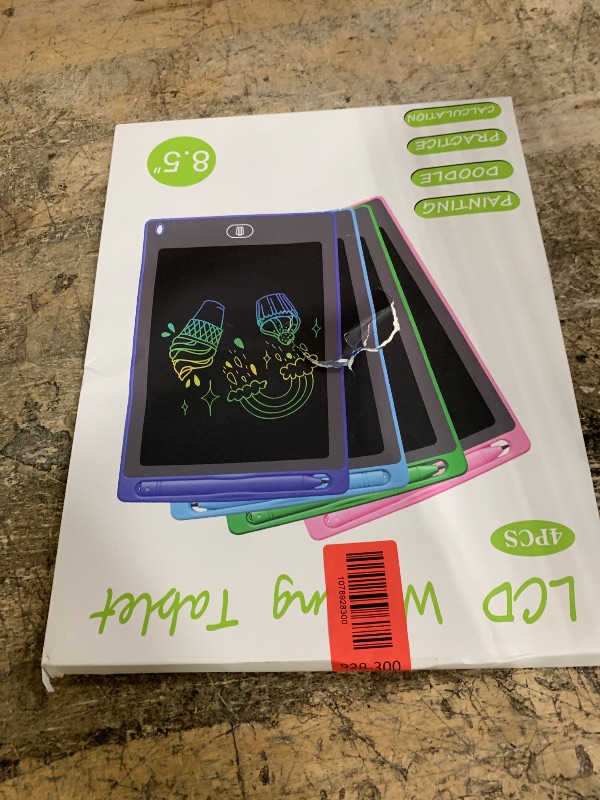 Photo 1 of LCD Writing Tablet for Kids, 8.5 Inch Colorful Doodle Board Drawing Tablet, Educational Learning Toys Birthday Gifts for Boys Girls Age 3 4 5 6 7 8