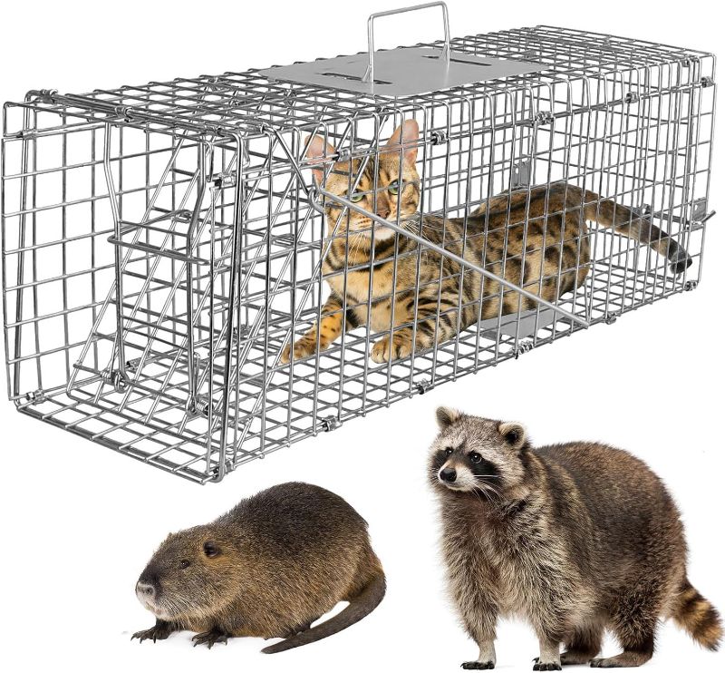Photo 1 of
large collapsible humane live animal trap