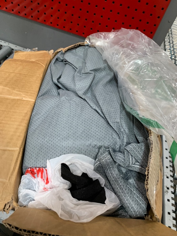 Photo 1 of ***STOCK PHOTO FOR REFERENCE ONLY***RV Cover 30-33ft, Travel Trailer Heavy Duty Extra-Thick 8 Layers Anti-UV Waterproof Windproof Camper Cover with Tongue Jack Cover, Extra Windproof Ropes, Gutter Covers