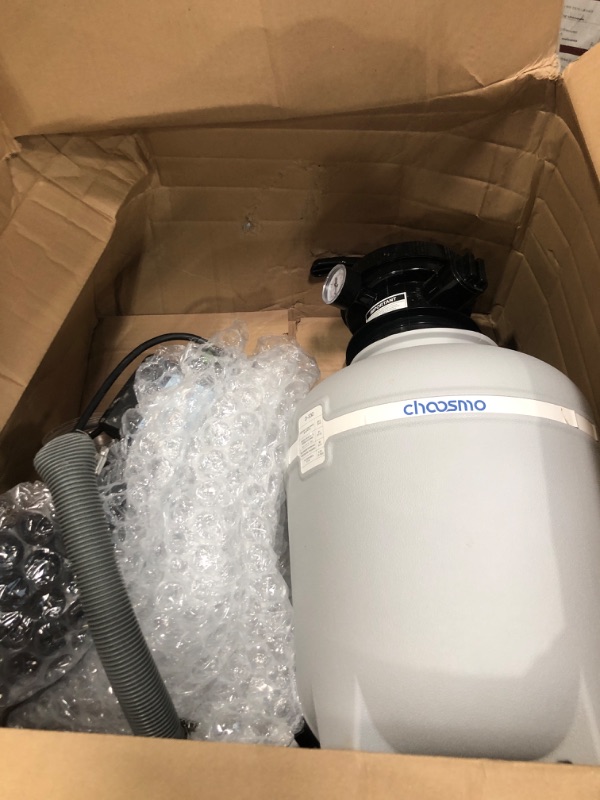 View 3 of ** DAMAGE AND NONFUNCTIONAL PARTS ONLY**
choosmo 13 Inch Sand Filter Pump System for Above Ground Pools