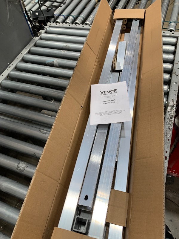 View 2 of ***MISSING PARTS***



VEVOR Aluminum Dunnage Rack, 48” x 20” Commercial Food Floor Rack, 8” Off the Floor, 1000 lbs Capacity All-Welded Aluminum Storage, for Storage in Restaurants, Kitchens, Garages and Vehicles