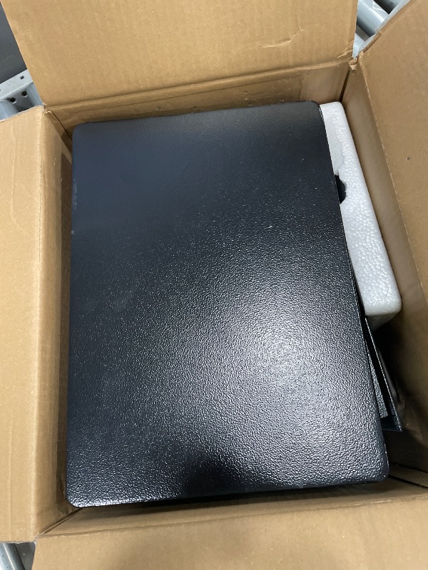 Photo 1 of 1.3 Cubic Feet Small Fire Safe Box for Home, Fireproof Safety Lock Box with Digital Keypad, Spare Keys and Removable Shelf, Personal Security Home Safes for Money, Jewelry, ID Documents