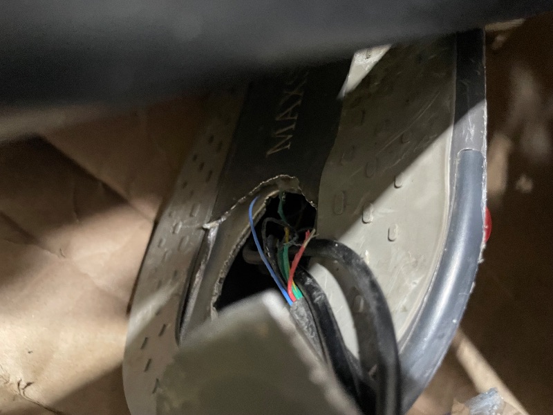 View 6 of **PARTS ONLY, MAJOR DAMAGE, MISSING CHARGER*** MAXSHOT Electric Scooter for Adults, 8.5/10/14" Tires, 19/22Mph, 350W/500W Motor, 21-28 Miles Range, Folding E-Scooter with Dual Suspension,APP Contro