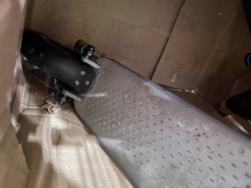 View 7 of **PARTS ONLY, MAJOR DAMAGE, MISSING CHARGER*** MAXSHOT Electric Scooter for Adults, 8.5/10/14" Tires, 19/22Mph, 350W/500W Motor, 21-28 Miles Range, Folding E-Scooter with Dual Suspension,APP Contro