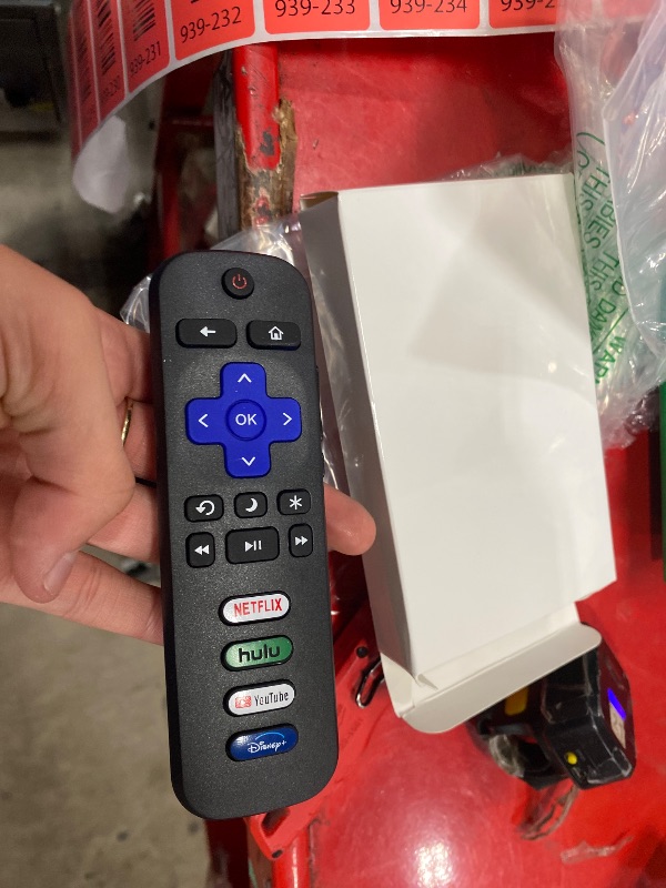 Photo 1 of (Pack of 2) Replacement Remote Control for Roku TVs, Compatible with TCL Roku/Hisense Roku/Onn Roku/Roku Built-in Smart TVs. (Not Compatible with Roku Sticks or Box). 1 Year Warranty.