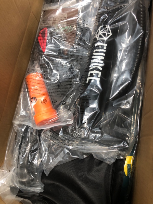 Photo 1 of ***MISSING PARTS***FUNKEE 11’×34"×6" Extra Wide Inflatable Stand Up Paddle Board, Sup Board with Removable Fins, Backpack, Floating Paddle, Safety Leash, Floating Phone Case for Adults & Youth of All Skill Levels