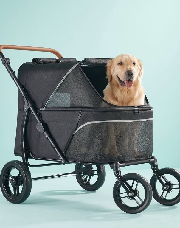 Photo 1 of Pet Stroller for Large Dogs up to 110lbs, Large