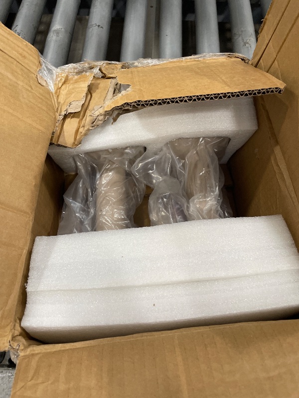 Photo 1 of ***2@15#Ea*** Tone Fitness 30 LB Neoprene Dumbbell Set with Storage Rack – Non-Slip, Anti-Roll Hand Weights for Home Gym Workouts | Beige Rack and Beige Dumbbells ***NO RACK***