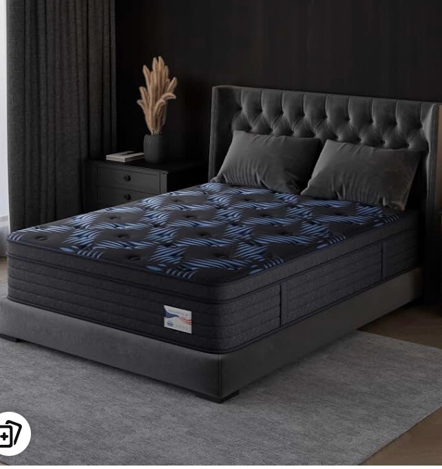 View 3 of 10 Inch Full Medium Firm Hybrid Mattress in a Box, Gel Foam Zoned Pocket Coils for Extra Lumbar Suppor, CertiPUR-US & Oeko-TEX, 365-night Trial for All Sleepers