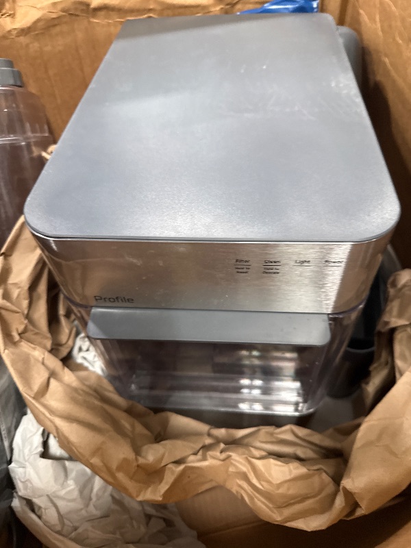 View 4 of **PARTS ONLY** GE Profile Opal 2.0 Ultra Nugget Ice Maker with .75 Gallon Side Tank and Scale Inhibiting Filter, Scoop Included, 38 lbs in 24 Hours, Pellet Ice Machine with WiFi & Smart Connected, Stainless Steel