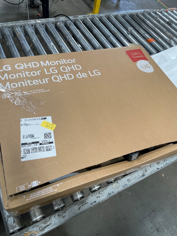 Photo 1 of ***UNABLE TO TEST*** LG 32U631A-B 32-inch QHD (2560 x 1440) IPS Computer Monitor, 100Hz, 5ms, HDR10, Reader Mode, Flicker Safe, HDMI, USB Type-C 15W PD, Black