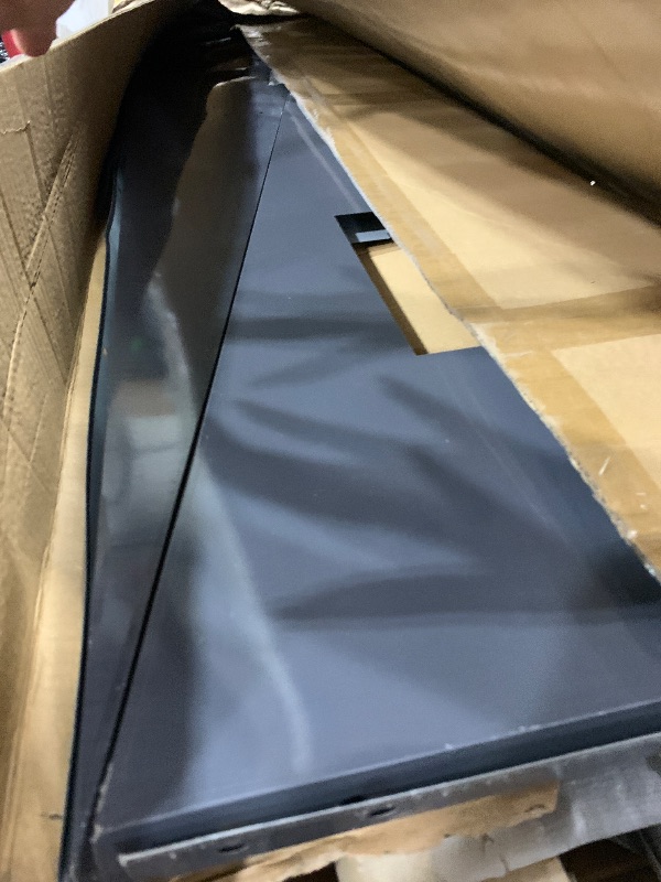 Photo 1 of ***MINOR DAMAGE***DWVO 10x8FT Outdoor Storage Shed, Spacious Metal Tool Shed with Lockable Doors & Ventilation for Patio, Lawn, and Backyard, Ideal for Storing Garden Equipment, Lawnmowers, and Bicycles, Dark Gray
MISSING PART 1 ONLY PART 2