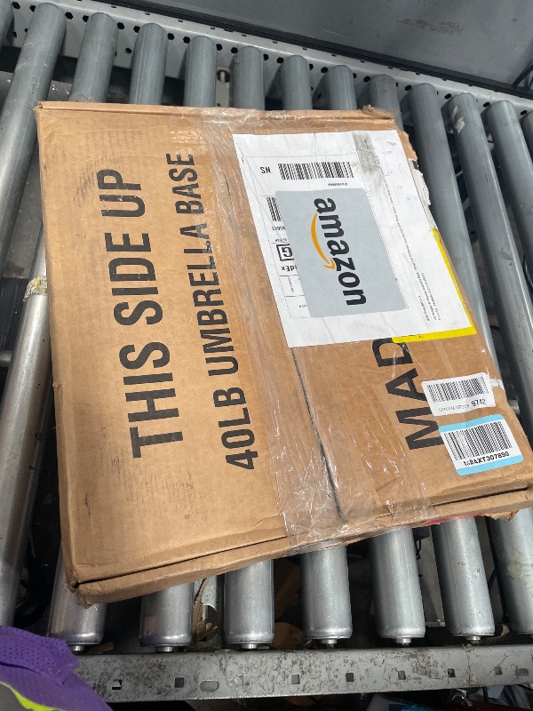 Photo 1 of **MISSING UMBRELLA HOLDER** US Weight 40 Pound Umbrella Base - Weighted Umbrella Base For Use With Patio Table – Heavy Duty Base for Umbrella - Made in the USA - Multiple Colors Available