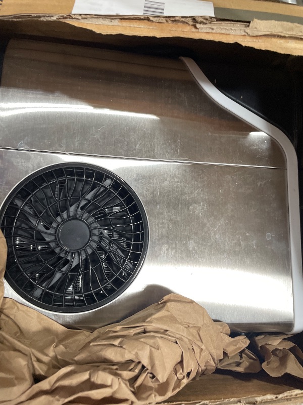 Photo 1 of ****Non functional, parts only ***** DollarDash 26LBS Per Day Portable Countertop Ice Maker, Self-Cleaning