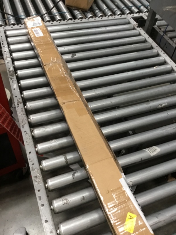 Photo 1 of 8FT Acrylic Curtain Rod Set for 96" windows,Clear Drapery Rod(Gold Bracket)