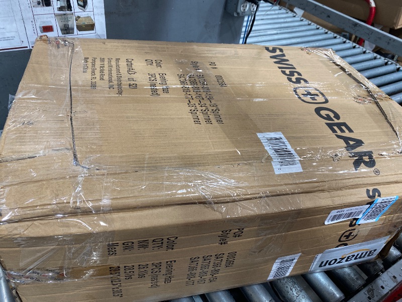 Photo 1 of ***MISSING MEDIUM SUITCASE AND SMALL***
SwissGear 7366 Signature Hardside Expandable Luggage with Spinner Wheels, TSA Lock, Cup-Holder, Evening Haze, 3-Piece Set (19/23/27)