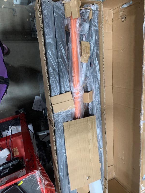 View 2 of **MISSING SOME PIECES** VEVOR Pull Up Bar, 330LBS Capacity Portable Pullup Bar Station, Pullup Bars Free Standing with H-Frame Structure & Heavy-Duty Steel Tube, 8 Level Height Adjustment Gravity Fitness for Arms Back Chest